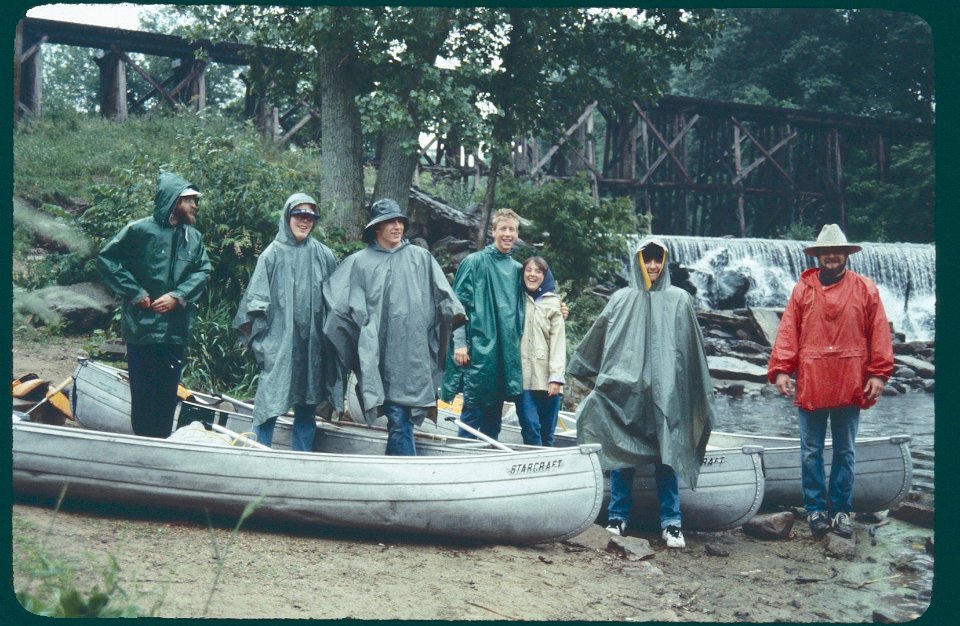 Staff Canoe Trip 1972 -3